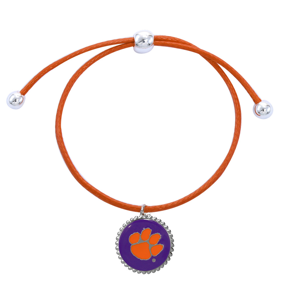 New Clemson Tigers Marathon Nylon Bracelet, NCAA